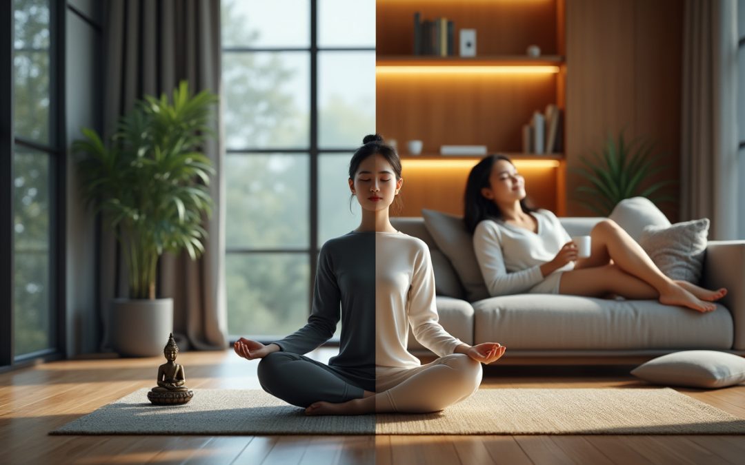 Méditation ou relaxation : différences